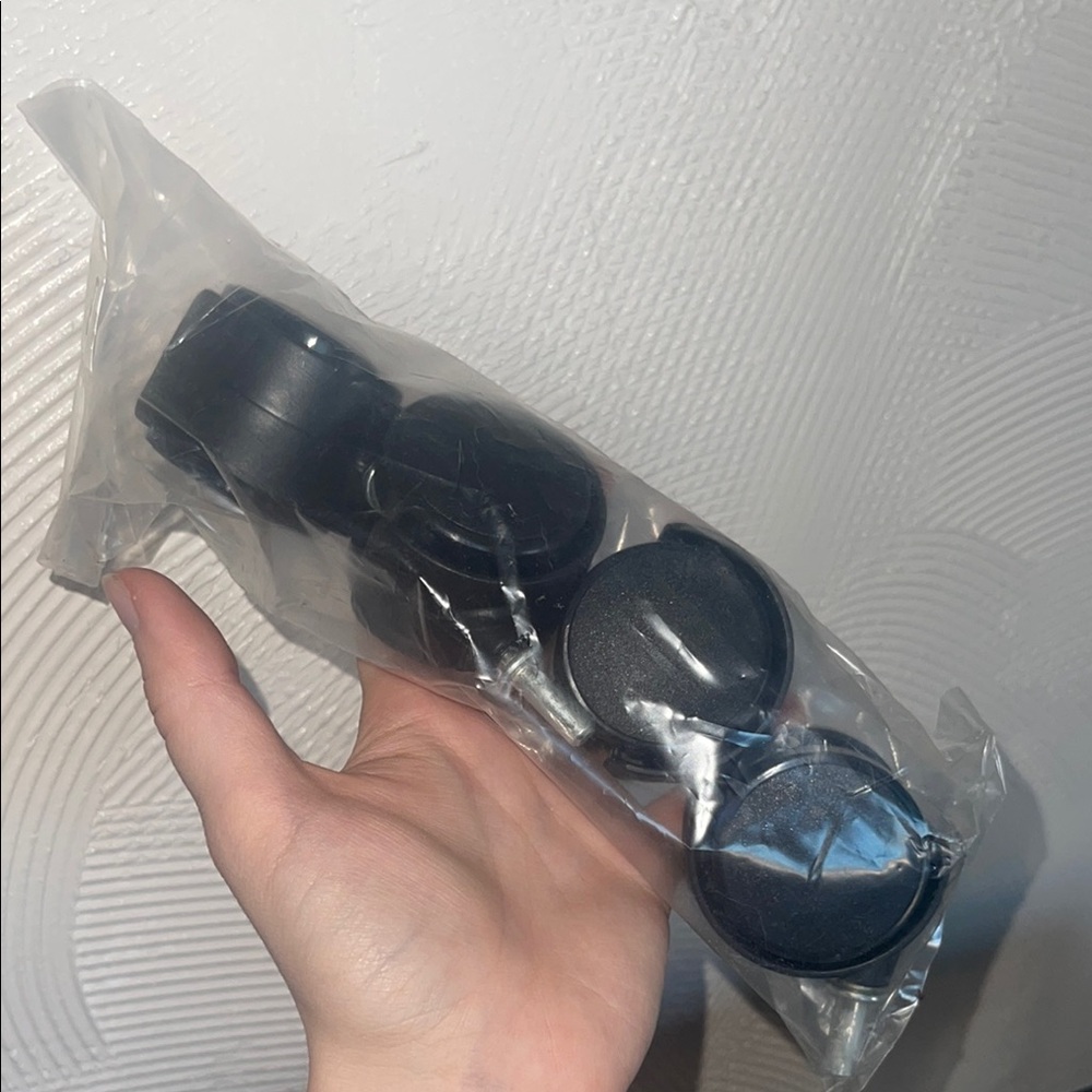 Set of Black Replacement Wheels